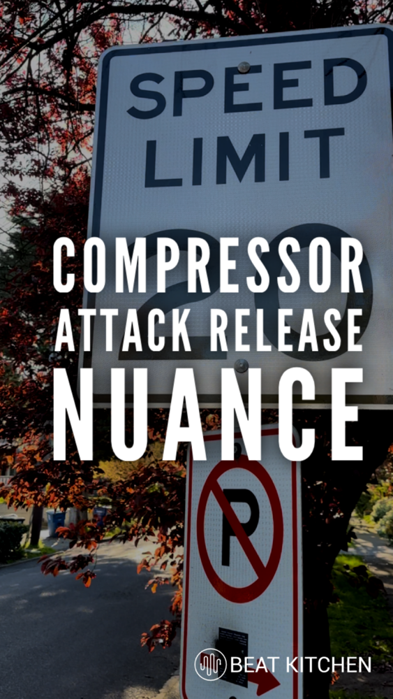 Compressor Attack Release Nuance