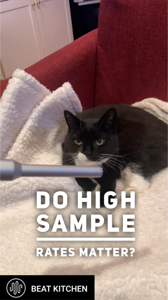do high sample rates matter