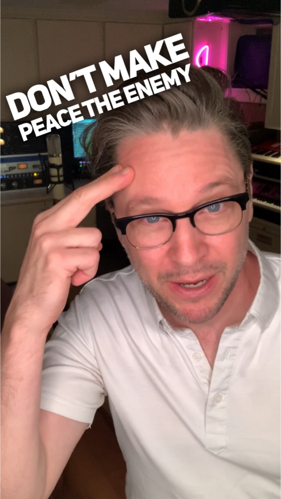 Don't Make Peace the Enemy