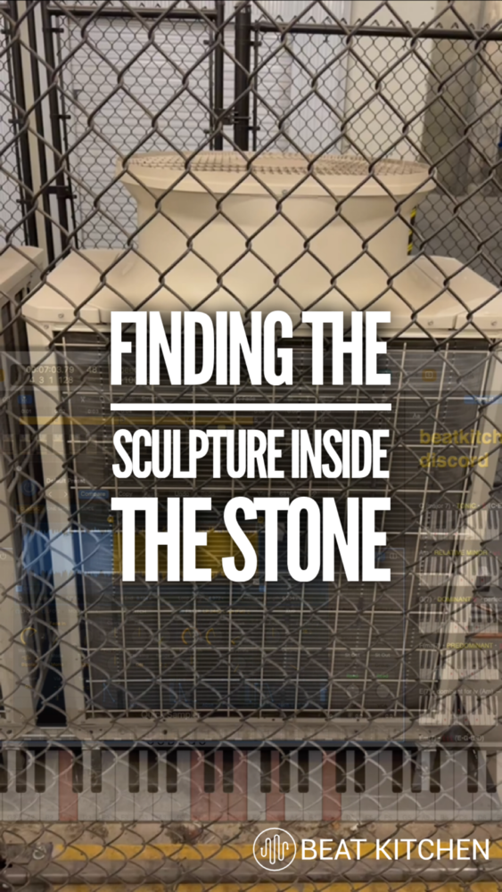 Finding the sculpture inside the stone
