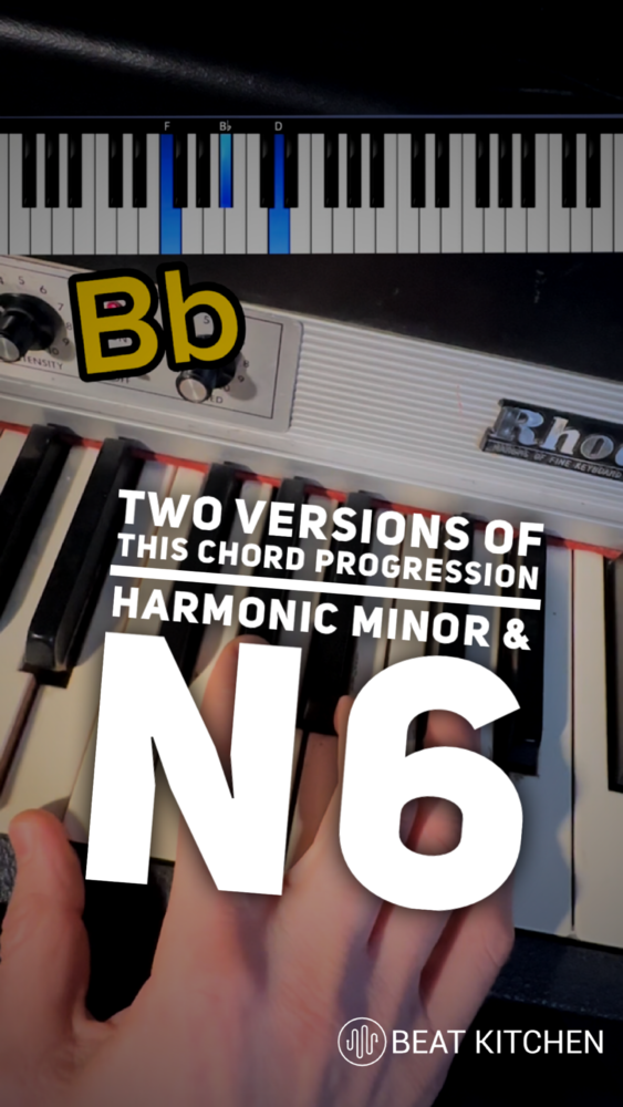 Harmonic minor & N6