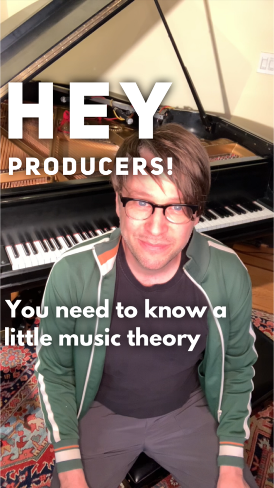 Hey Producers! You need to learn some music theory