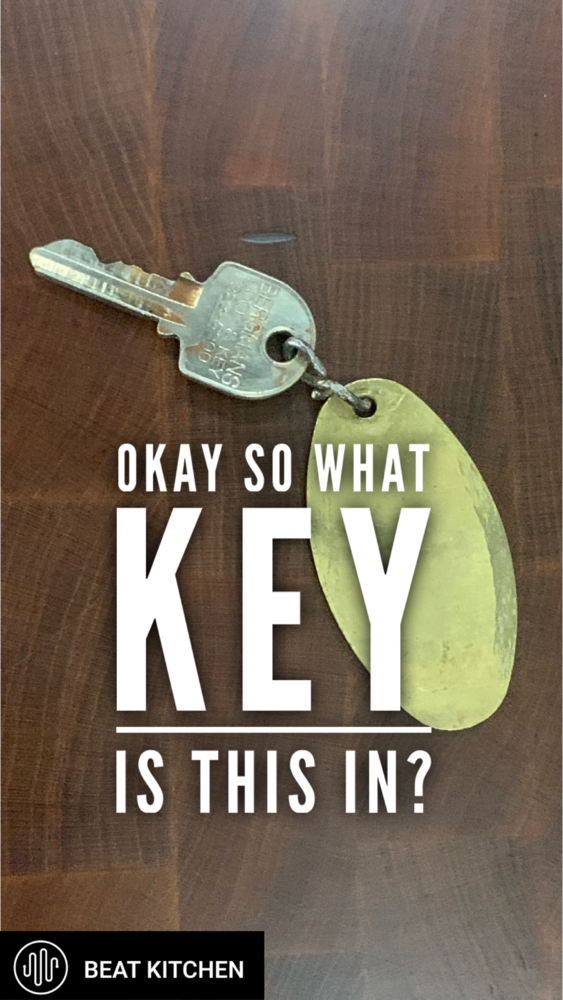 How Do You Know What Key Something Is In
