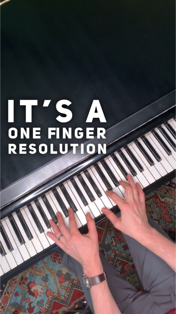 II-V one finger resolution