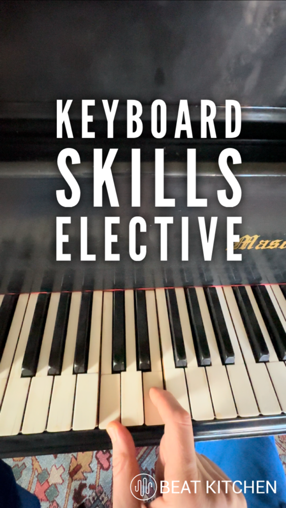 Keboard Skills: thirds and sixths