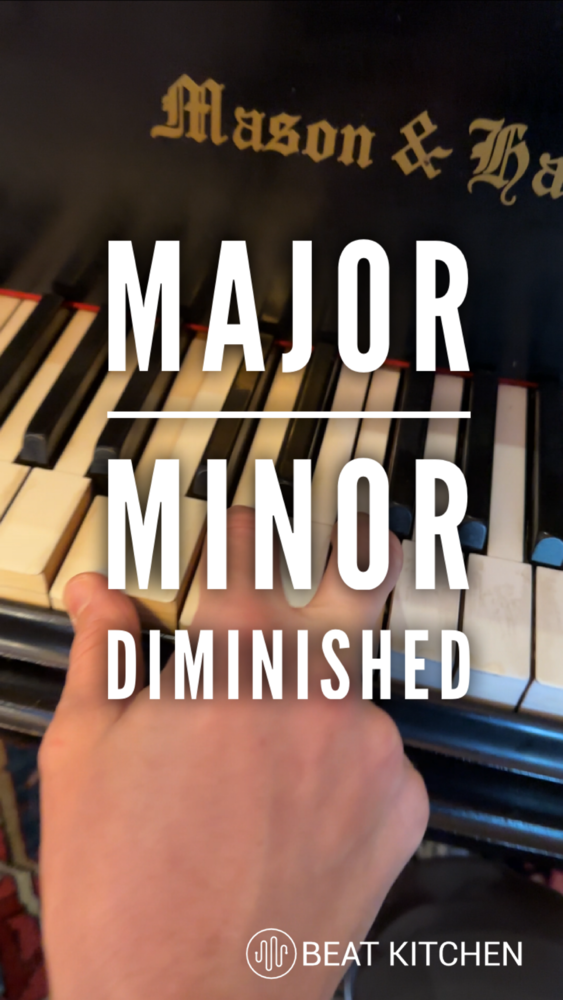 Major Minor Diminished