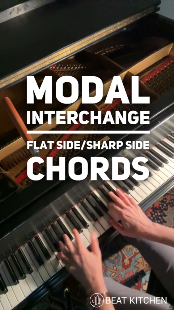 Modal Interchange: flat side sharp side chords