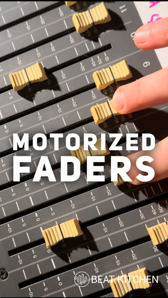 Motorized Faders