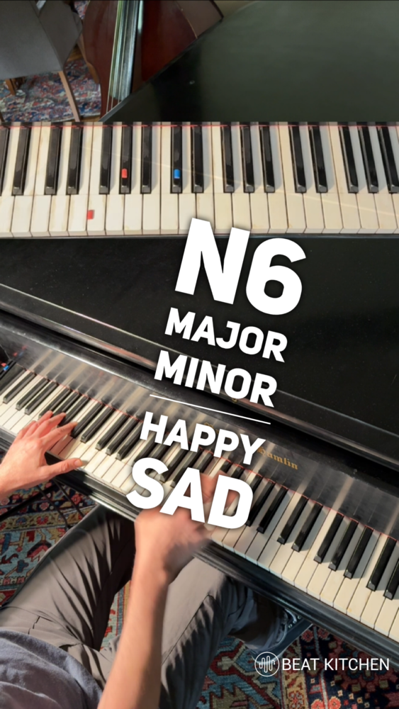 N6: major minor happy sad