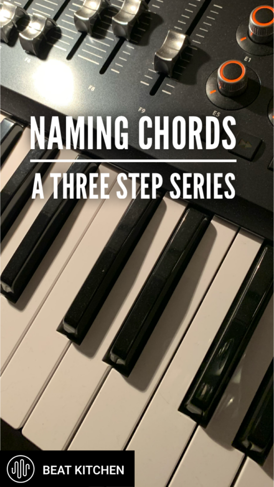 naming chords a three step series
