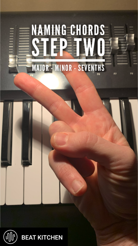 naming chords step two