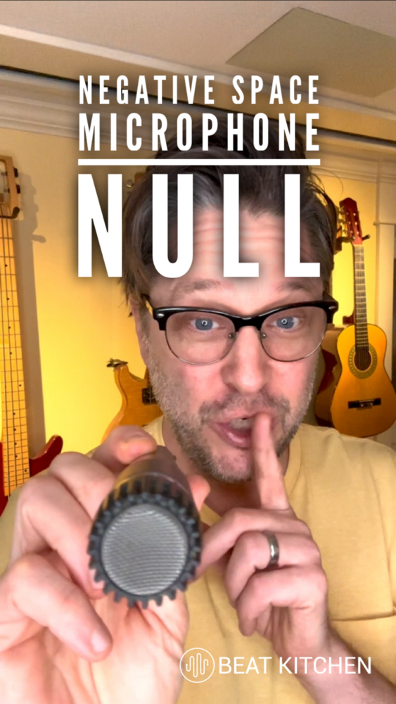 Negative Space Microphone Null