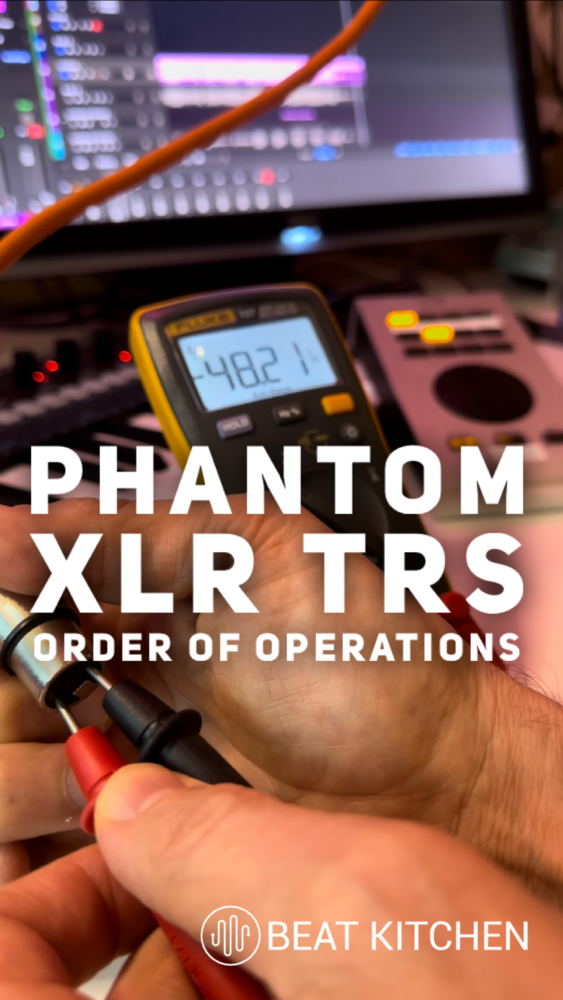 Phantom XLR TRS