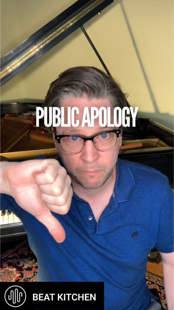 Public Apology