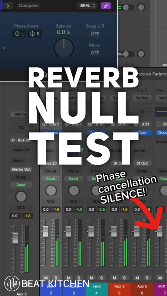 Reverb Null Test