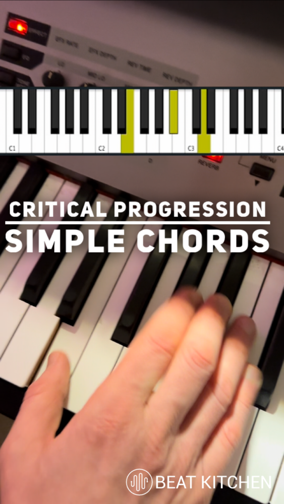 Simple Chords: critical progression