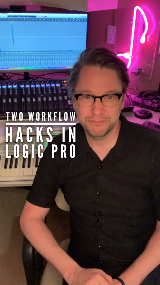 Two Workflow Hacks in Logic Pro