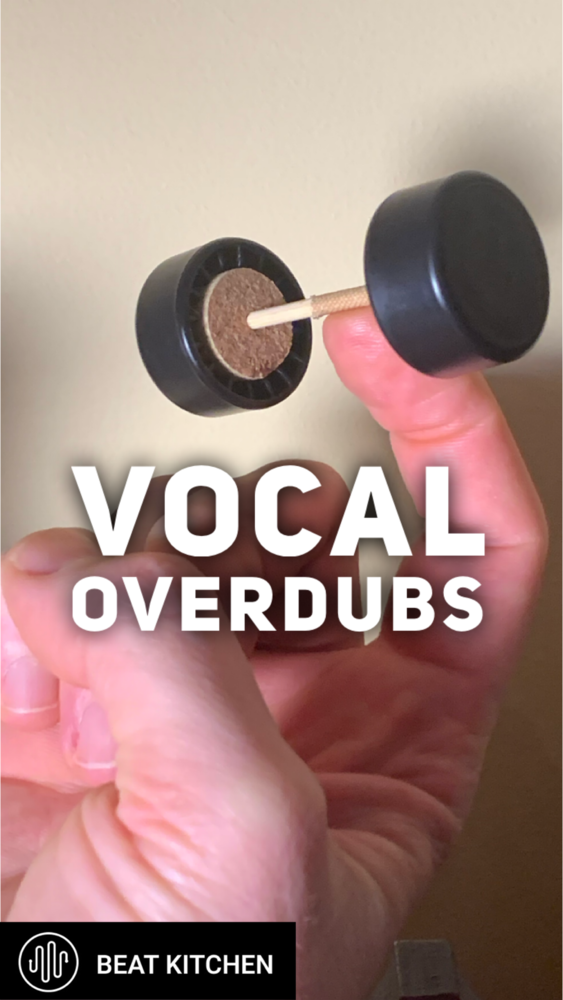 vocal overdubs