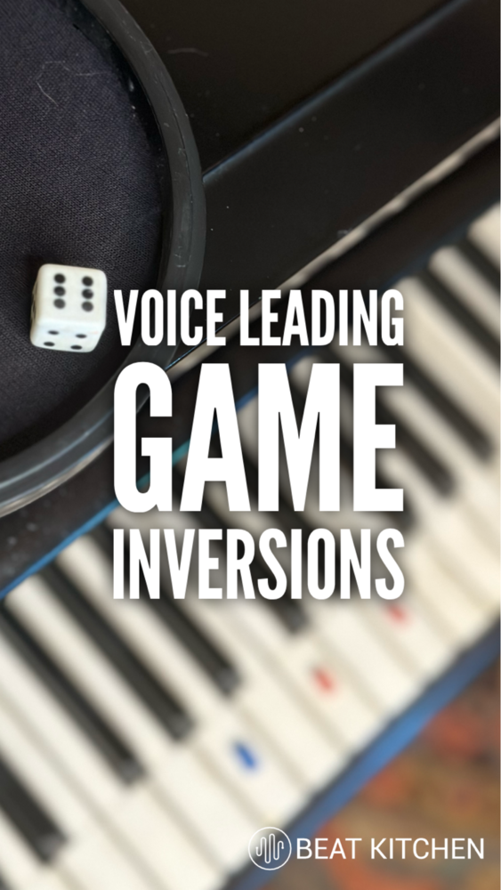 Voice leading game inversions