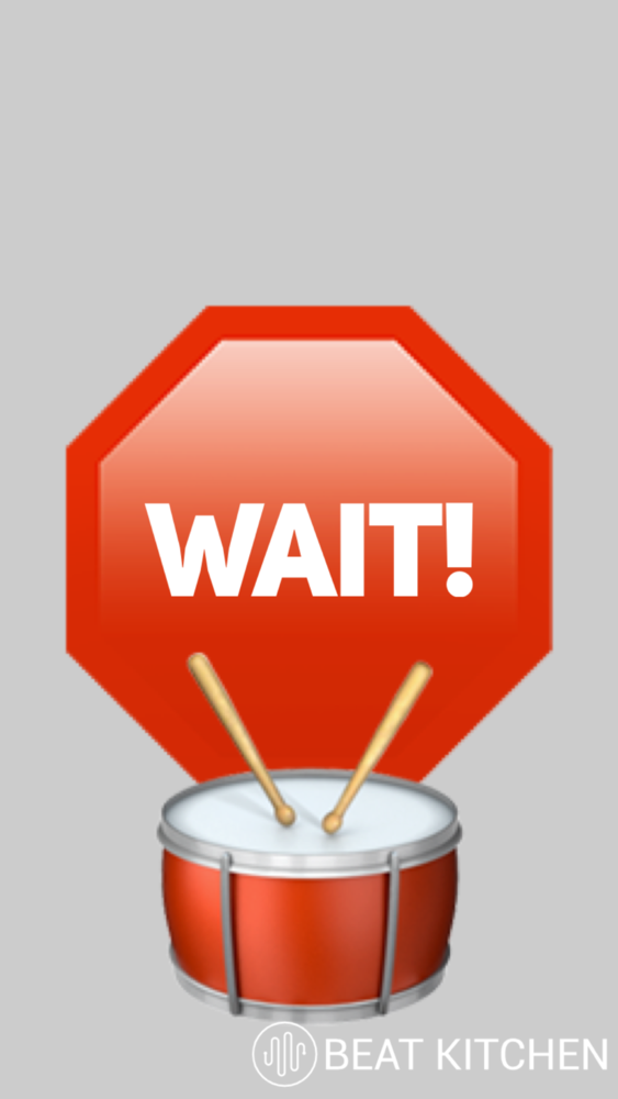 Wait!: sample those drums!