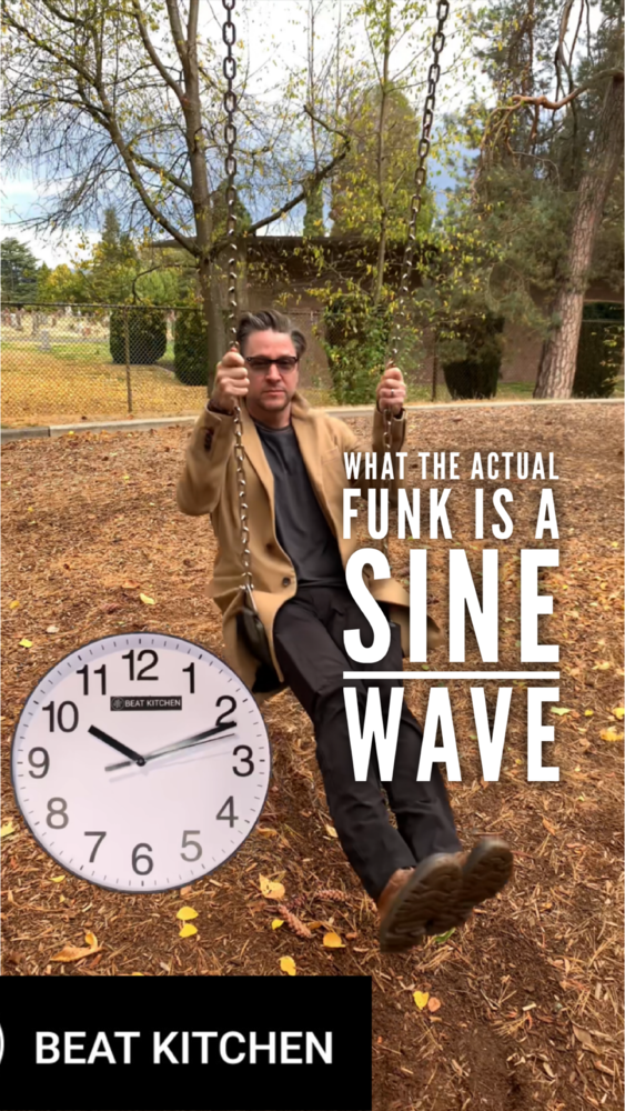 what the actual funk is a sine wave