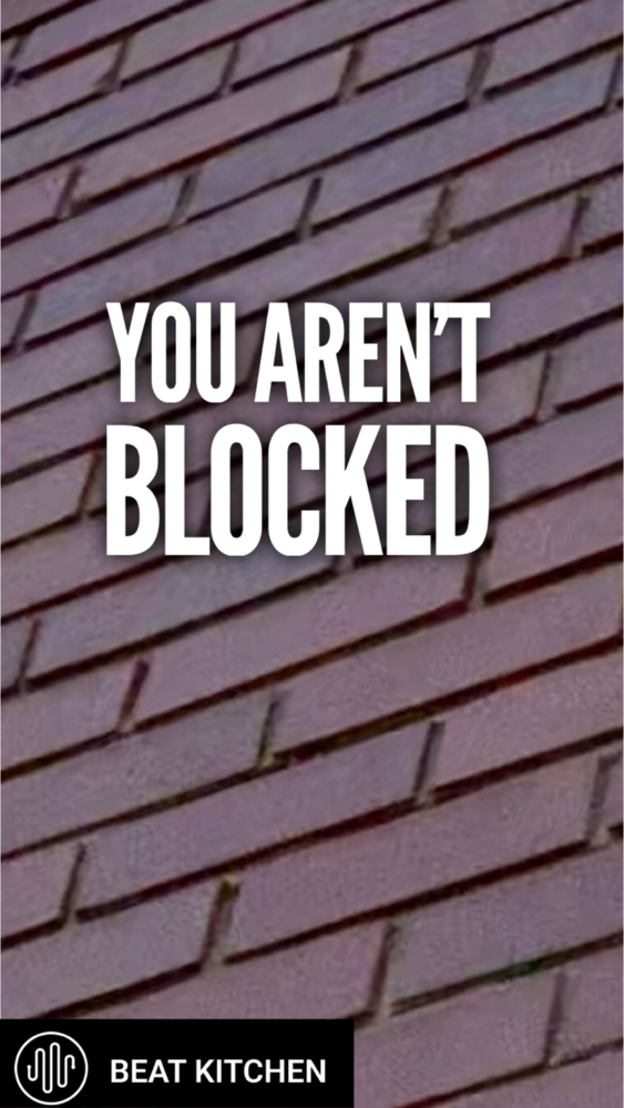 you aren't blocked