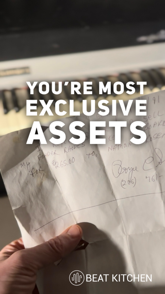 You're most exclusive assets