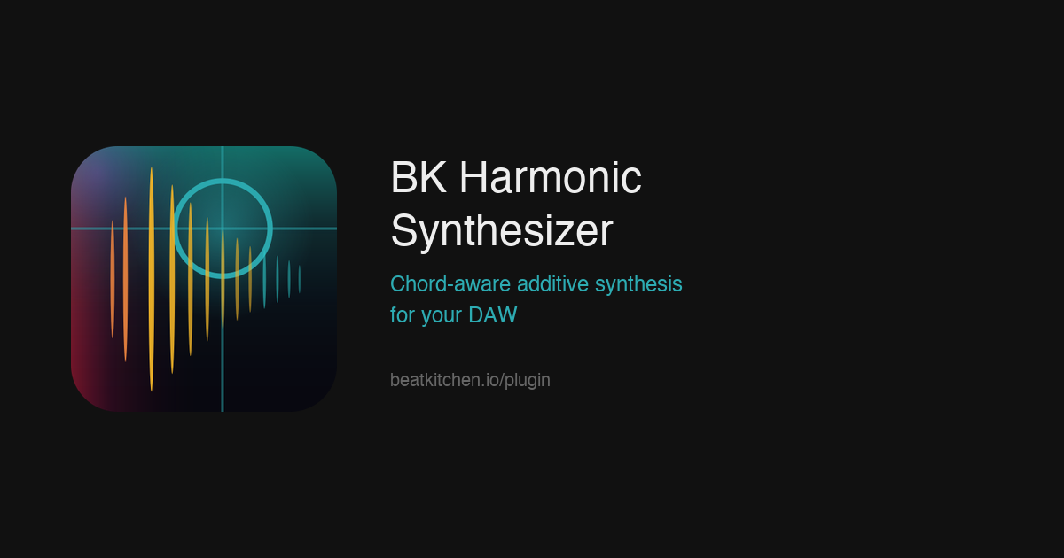 BKS Harmonic Synthesizer app icon